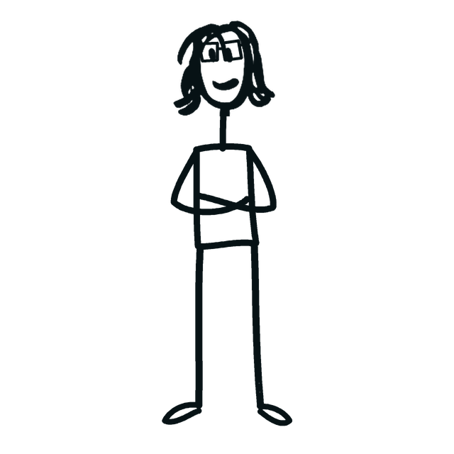 Egor standing with crossed arms and smart glasses